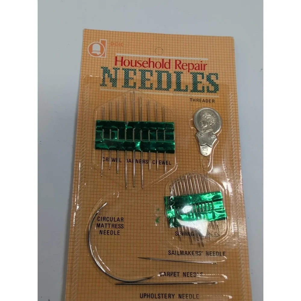 1 Package Household Repair Needles Each‎ Pack 27 pcs 26 needles & 1 threader